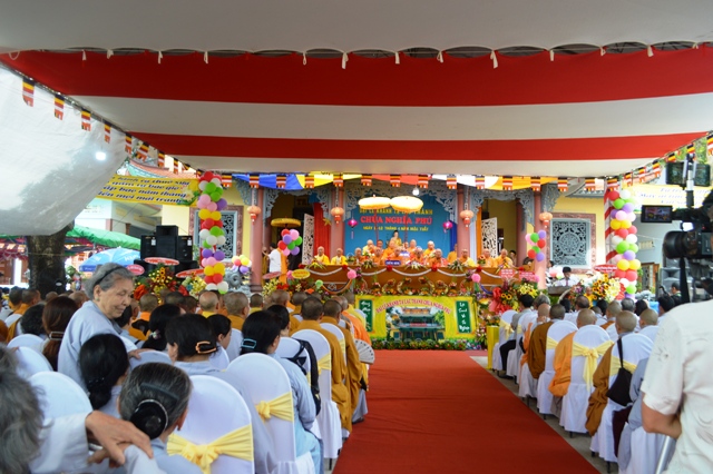 Phú Yên:  Lễ khánh tạ lạc  thành chùa Nghĩa Phú