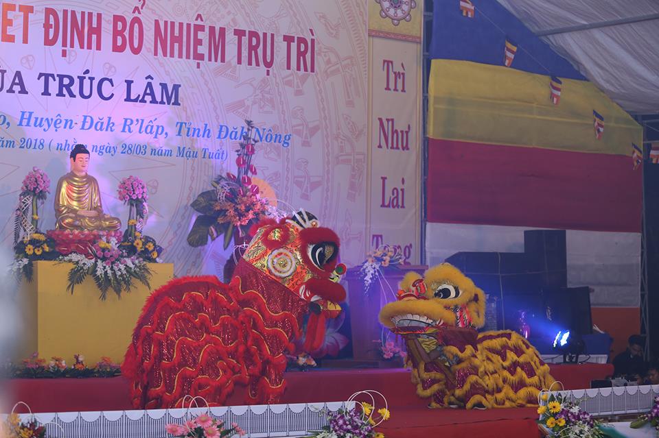 Lễ Bổ nhiệm trụ trì Chùa Trúc Lâm xã Nhân Đạo