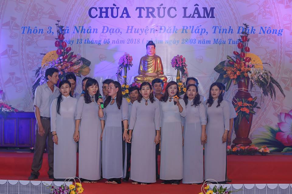 Lễ Bổ nhiệm trụ trì Chùa Trúc Lâm xã Nhân Đạo