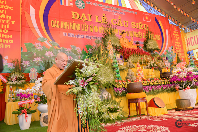 Đại lễ cầu siêu nhân kỷ niệm 71 năm ngày Thương binh Liệt sĩ 27/7