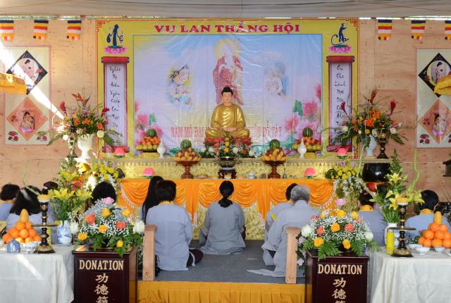 Chùa Tân Long, San Jose (Hoa Kỳ)  Tổ Chức Đại Lễ Vu Lan Năm Mậu Tuất 2018