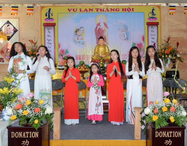 Chùa Tân Long, San Jose (Hoa Kỳ)  Tổ Chức Đại Lễ Vu Lan Năm Mậu Tuất 2018