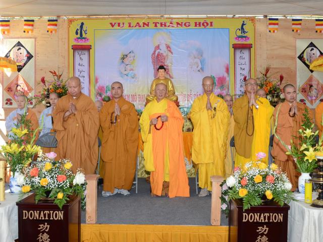 Chùa Tân Long, San Jose (Hoa Kỳ)  Tổ Chức Đại Lễ Vu Lan Năm Mậu Tuất 2018