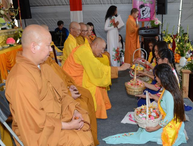 Chùa Tân Long, San Jose (Hoa Kỳ)  Tổ Chức Đại Lễ Vu Lan Năm Mậu Tuất 2018