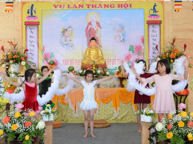 Chùa Tân Long, San Jose (Hoa Kỳ)  Tổ Chức Đại Lễ Vu Lan Năm Mậu Tuất 2018