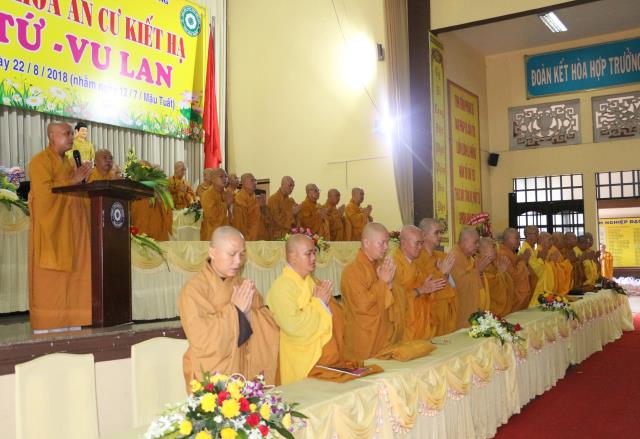 Bình Dương: Lễ Bế giảng khóa An cư kiết hạ tại chùa Hội Khánh