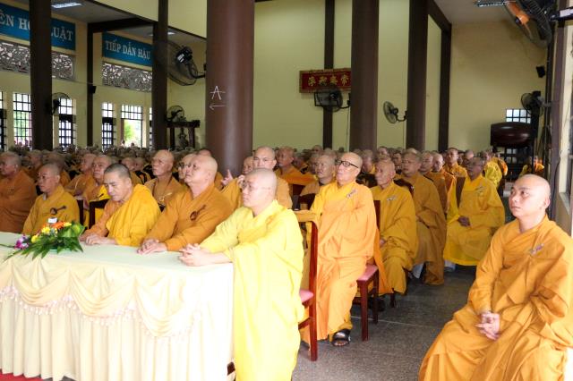 Bình Dương: Lễ Bế giảng khóa An cư kiết hạ tại chùa Hội Khánh