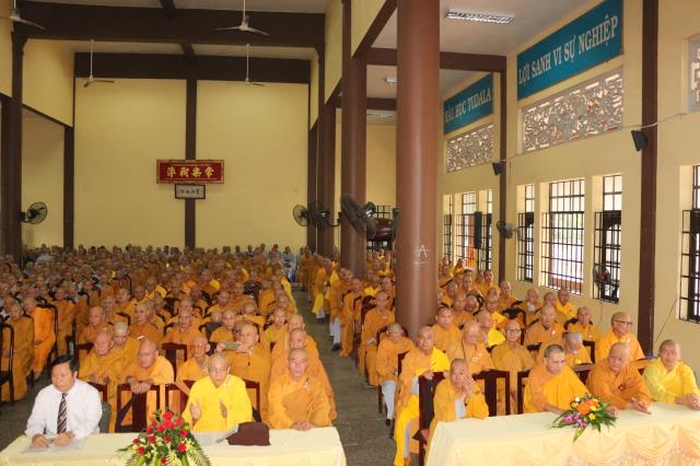 Bình Dương: Lễ Bế giảng khóa An cư kiết hạ tại chùa Hội Khánh