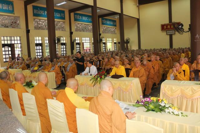 Bình Dương: Lễ Bế giảng khóa An cư kiết hạ tại chùa Hội Khánh