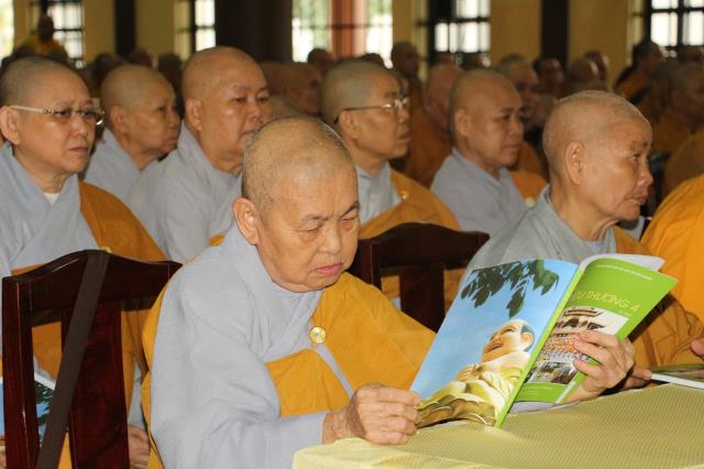Bình Dương: Lễ Bế giảng khóa An cư kiết hạ tại chùa Hội Khánh
