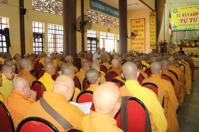 Bình Dương: Lễ Bế giảng khóa An cư kiết hạ tại chùa Hội Khánh
