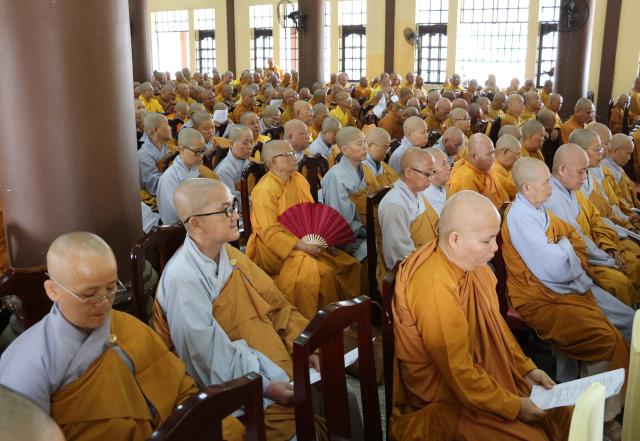 Bình Dương: Buổi pháp thoại của HT. Thích Giác Toàn