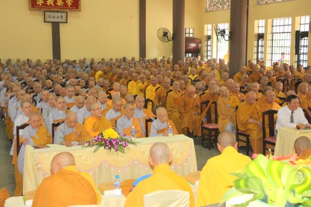 Bình Dương: Lễ Bế giảng khóa An cư kiết hạ tại chùa Hội Khánh