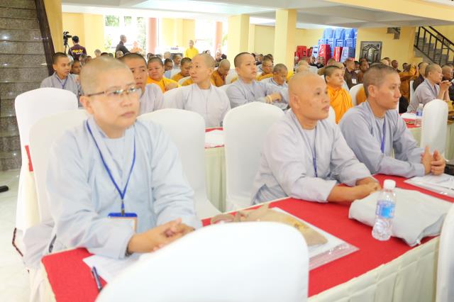 Bình Dương: ĐĐ. Thích An Đạt chia sẻ về &quot; Nghiệp vụ báo chí Phật Giáo &quot;