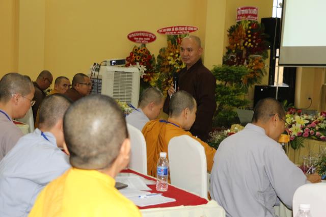 Bình Dương: ĐĐ. Thích An Đạt chia sẻ về &quot; Nghiệp vụ báo chí Phật Giáo &quot;
