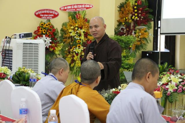 Bình Dương: ĐĐ. Thích An Đạt chia sẻ về &quot; Nghiệp vụ báo chí Phật Giáo &quot;
