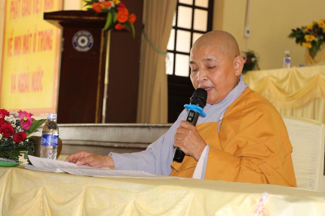 Bình Dương: Buổi pháp thoại của HT. Thích Giác Toàn