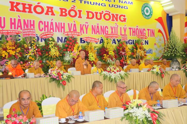 BD: Khai mạc khóa bồi dưỡng nghiệp vụ hành chánh và kỹ năng xử lý thông tin