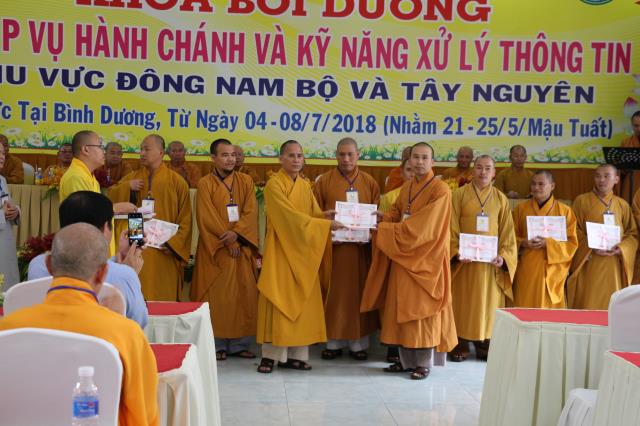 Bình Dương: Bế Mạc Khóa Bồi Dưỡng Nghiệp Vụ Hành Chánh Và Kỹ Năng Xử Lý Thông Tin