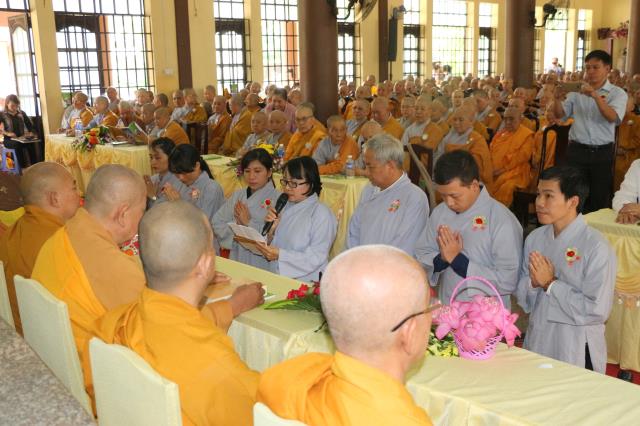 Bình Dương: Lễ Bế giảng khóa An cư kiết hạ tại chùa Hội Khánh