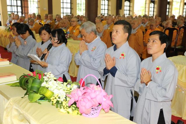Bình Dương: Lễ Bế giảng khóa An cư kiết hạ tại chùa Hội Khánh