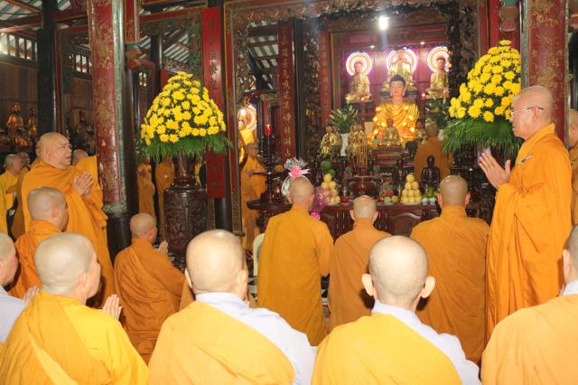 Bình Dương: Lễ Bế giảng khóa An cư kiết hạ tại chùa Hội Khánh