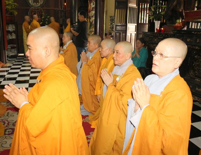 Bình Dương: Lễ Bế giảng khóa An cư kiết hạ tại chùa Hội Khánh