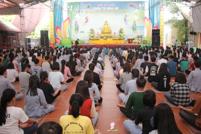 Thái Bình: Bế mạc Khóa tu mùa hè chùa Từ Xuyên – năm 2018