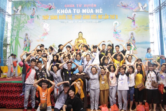 Thái Bình: Bế mạc Khóa tu mùa hè chùa Từ Xuyên – năm 2018