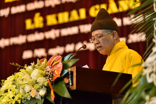 Hà Nội: Ban Giáo dục Phật giáo trung ương ra mắt nhân sự nhiệm kỳ VIII (2018-2022)