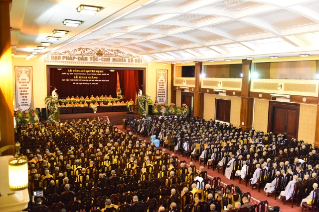 Hà Nội: Ban Giáo dục Phật giáo trung ương ra mắt nhân sự nhiệm kỳ VIII (2018-2022)