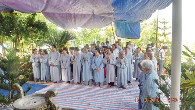 Trang nghiêm lễ Vu lan tại chùa Vĩnh Pháp