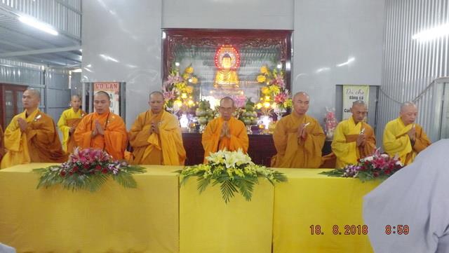 Trang nghiêm lễ Vu lan tại chùa Vĩnh Pháp