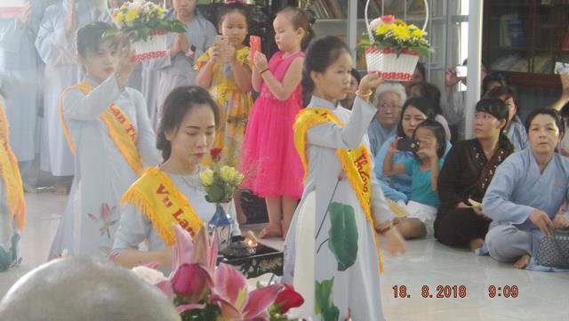 Trang nghiêm lễ Vu lan tại chùa Vĩnh Pháp