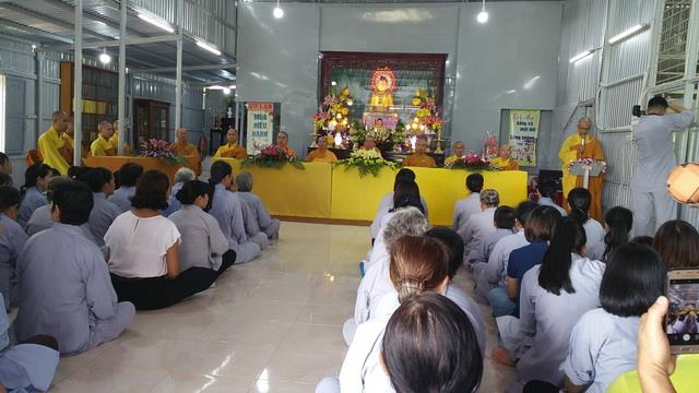 Trang nghiêm lễ Vu lan tại chùa Vĩnh Pháp