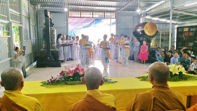 Trang nghiêm lễ Vu lan tại chùa Vĩnh Pháp