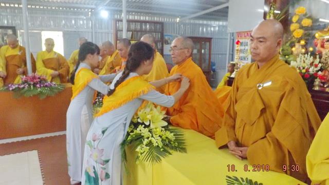 Trang nghiêm lễ Vu lan tại chùa Vĩnh Pháp