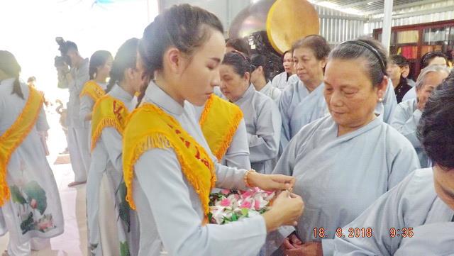 Trang nghiêm lễ Vu lan tại chùa Vĩnh Pháp