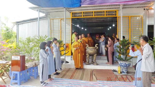 Trang nghiêm lễ Vu lan tại chùa Vĩnh Pháp