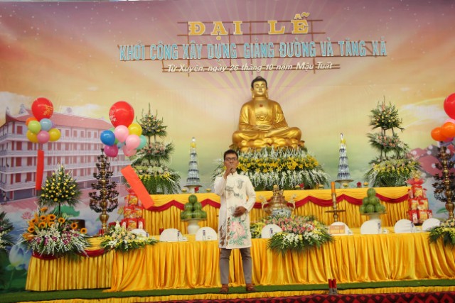 Thái Bình: Chùa Từ Xuyên khởi công xây dựng giảng đường, Tăng Xá