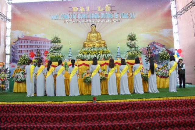 Thái Bình: Chùa Từ Xuyên khởi công xây dựng giảng đường, Tăng Xá
