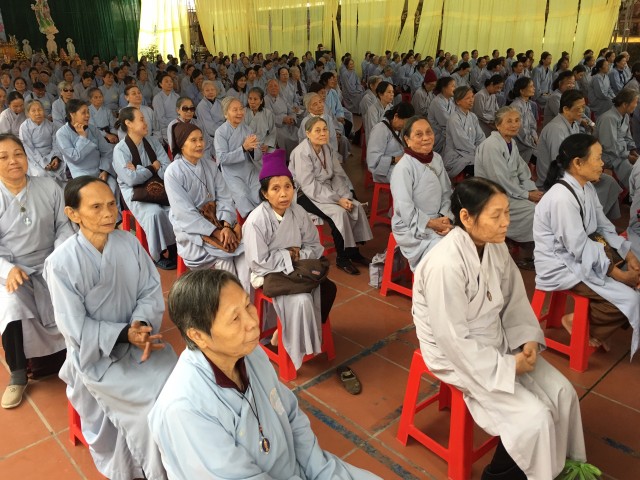 Thái Bình:  Đại lễ vía Phật A Di Đà tại chùa Từ Xuyên