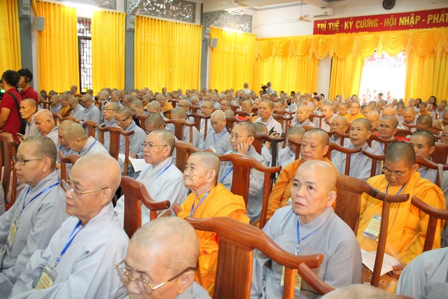 TP.Hồ Chí Minh:Lễ tổng kết công tác Phật sự 2018  Công bố quyết định nhân sự Phân ban Ni giới TƯ - NK VIII