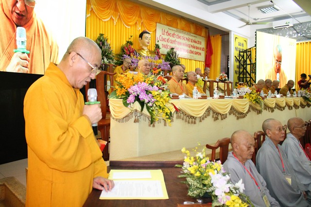 TP.Hồ Chí Minh:Lễ tổng kết công tác Phật sự 2018  Công bố quyết định nhân sự Phân ban Ni giới TƯ - NK VIII