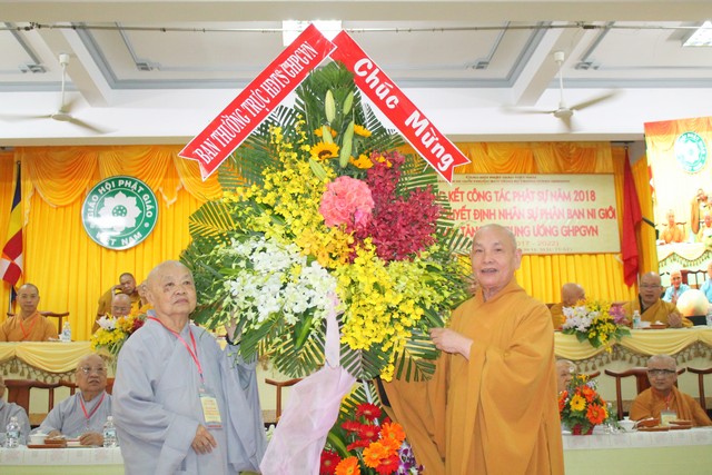 TP.Hồ Chí Minh:Lễ tổng kết công tác Phật sự 2018  Công bố quyết định nhân sự Phân ban Ni giới TƯ - NK VIII