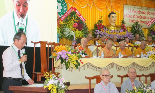 TP.Hồ Chí Minh:Lễ tổng kết công tác Phật sự 2018  Công bố quyết định nhân sự Phân ban Ni giới TƯ - NK VIII