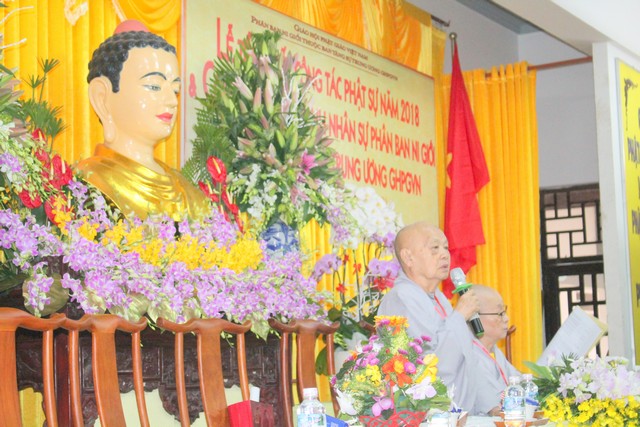 TP.Hồ Chí Minh:Lễ tổng kết công tác Phật sự 2018  Công bố quyết định nhân sự Phân ban Ni giới TƯ - NK VIII