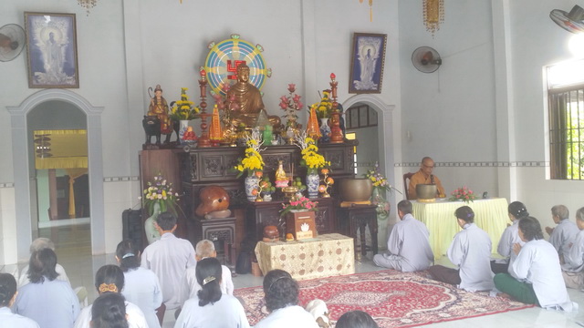 Chùa Trường Thọ tổ chức  khóa tu Bát quan trai.