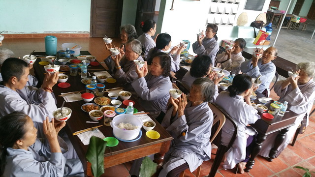 Chùa Trường Thọ tổ chức  khóa tu Bát quan trai.