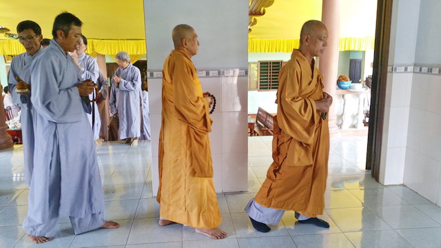 Chùa Trường Thọ tổ chức  khóa tu Bát quan trai.